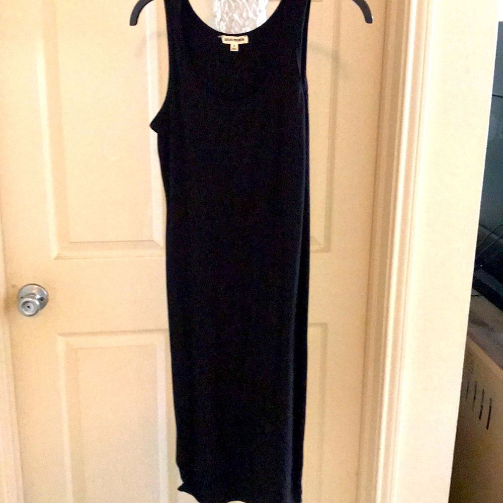 A Black Tank Dress